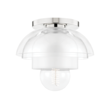 Mitzi by Hudson Valley Lighting H429601-PN - 1 Light Flush Mount