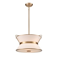 Artcraft AC11831BB - Layla Chandelier 17&#34; Diameter Brushed Brass