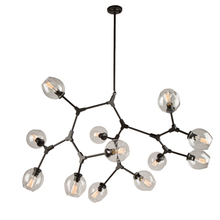 Artcraft JA14022BK - Organic 12-Light Chandelier