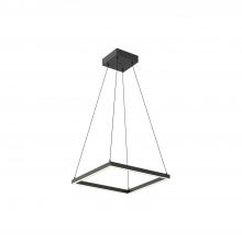 Kuzco Lighting Inc PD88118-BK - Piazza 18-in Black LED Pendant