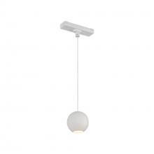 Kuzco Lighting Inc TRP26903-WH - Faria 3-in White Trilo Track Pendant