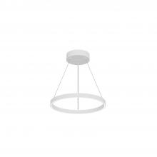 Kuzco Lighting Inc PD87118-WH - Cerchio 18-in White LED Pendant