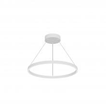 Kuzco Lighting Inc PD87124-WH - Cerchio 24-in White LED Pendant