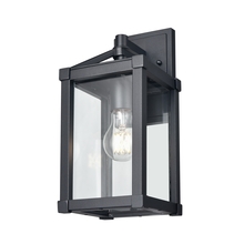 DVI DVP41271BK-CL - Nipigon Outdoor 12.5 Inch Sconce