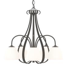 Hubbardton Forge - Canada 101445-SKT-07-GG0001 - Sweeping Taper 5 Arm Chandelier