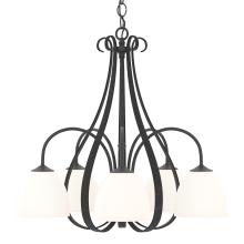 Hubbardton Forge - Canada 101445-SKT-89-GG0001 - Sweeping Taper 5 Arm Chandelier