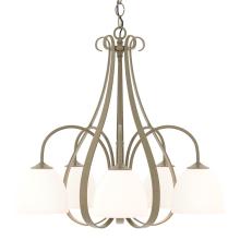 Hubbardton Forge - Canada 101445-SKT-84-GG0001 - Sweeping Taper 5 Arm Chandelier