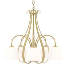 Hubbardton Forge - Canada 101445-SKT-86-GG0001 - Sweeping Taper 5 Arm Chandelier