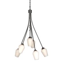 Hubbardton Forge - Canada 103043-SKT-14-GG0303 - Flora 6 Arm Chandelier