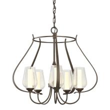 Hubbardton Forge - Canada 103045-SKT-05-ZS0354 - Flora 5 Arm Chandelier