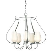 Hubbardton Forge - Canada 103045-SKT-02-GG0303 - Flora 5 Arm Chandelier