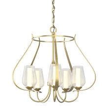 Hubbardton Forge - Canada 103045-SKT-86-ZS0354 - Flora 5 Arm Chandelier