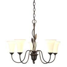 Hubbardton Forge - Canada 103052-SKT-14-GG0067 - Forged Leaves 5 Arm Chandelier