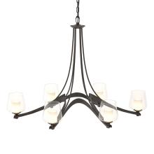 Hubbardton Forge - Canada 104116-SKT-14-ZU0291 - Oval Ribbon 6 Arm Chandelier