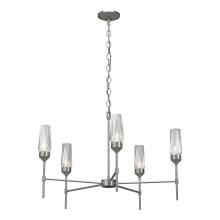 Hubbardton Forge - Canada 105060-SKT-85-CR - Luma 5 Arm Chandelier