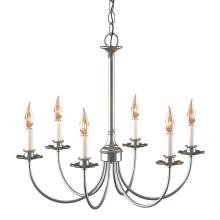 Hubbardton Forge - Canada 107060-SKT-82 - Simple Lines 6 Arm Chandelier