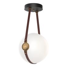 Hubbardton Forge - Canada 121049-LED-10-27-LB-NL-GG0680 - Derby Large Semi-Flush