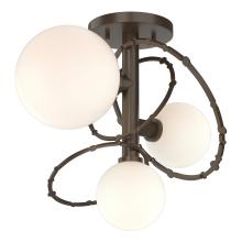 Hubbardton Forge - Canada 121360-SKT-05-GG0712 - Olympus 3-Light Semi-Flush