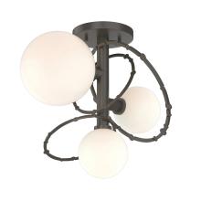 Hubbardton Forge - Canada 121360-SKT-07-GG0712 - Olympus 3-Light Semi-Flush