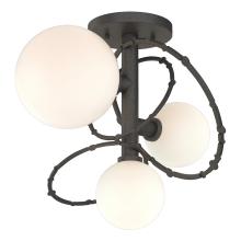 Hubbardton Forge - Canada 121360-SKT-20-GG0712 - Olympus 3-Light Semi-Flush