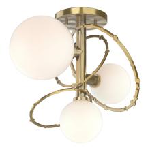 Hubbardton Forge - Canada 121360-SKT-86-GG0712 - Olympus 3-Light Semi-Flush