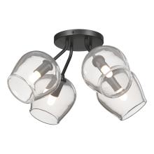 Hubbardton Forge - Canada 121370-SKT-10-ZM0709 - Ume 4-Light Semi-Flush