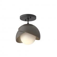 Hubbardton Forge - Canada 121377-SKT-10-07-GG0711 - Brooklyn 1-Light Double Shade Semi-Flush