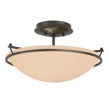 Hubbardton Forge - Canada 124302-SKT-14-SS0047 - Plain Small Semi-Flush