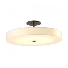 Hubbardton Forge - Canada 126805-LED-05-SH1970 - Disq Large LED Semi-Flush