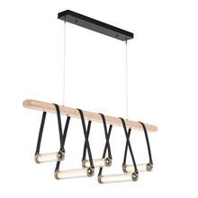 Hubbardton Forge - Canada 131053-LED-STND-10-24-LK-WD-ZM0704 - York Linear 5-Light LED Pendant