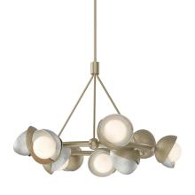 Hubbardton Forge - Canada 131068-SKT-MULT-84-85-GG0711 - Brooklyn 9-Light Double Shade Ring Pendant