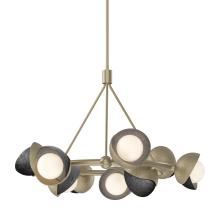 Hubbardton Forge - Canada 131068-SKT-MULT-84-89-GG0711 - Brooklyn 9-Light Double Shade Ring Pendant