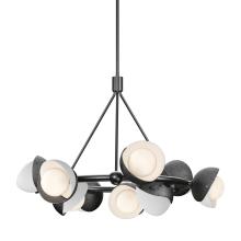 Hubbardton Forge - Canada 131068-SKT-MULT-89-02-GG0711 - Brooklyn 9-Light Double Shade Ring Pendant