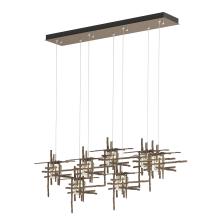 Hubbardton Forge - Canada 131095-SKT-LONG-05-II0728 - Tura 7-Light Seeded Glass Pendant