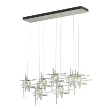 Hubbardton Forge - Canada 131095-SKT-LONG-02-II0728 - Tura 7-Light Seeded Glass Pendant