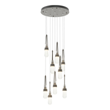 Hubbardton Forge - Canada 131100-SKT-STND-07-YG0434 - Link 9-Light Blown Glass Pendant