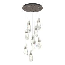 Hubbardton Forge - Canada 131101-SKT-STND-05-CR - Luma 9-Light Large Crystal Pendant