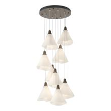 Hubbardton Forge - Canada 131102-SKT-LONG-05-SH1987 - Mobius 9-Light Pendant