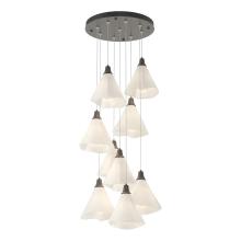 Hubbardton Forge - Canada 131102-SKT-LONG-07-SH1987 - Mobius 9-Light Pendant