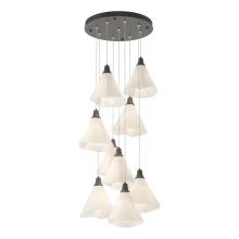 Hubbardton Forge - Canada 131102-SKT-LONG-20-SH1987 - Mobius 9-Light Pendant