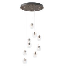 Hubbardton Forge - Canada 131103-SKT-LONG-05-ZM0709 - Ume 9-Light Pendant