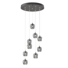 Hubbardton Forge - Canada 131103-SKT-LONG-20-YL0709 - Ume 9-Light Pendant