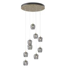 Hubbardton Forge - Canada 131103-SKT-LONG-84-YL0709 - Ume 9-Light Pendant