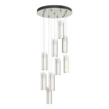 Hubbardton Forge - Canada 131104-SKT-LONG-85-GG0065 - Exos Glass 9-Light Pendant