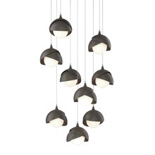 Hubbardton Forge - Canada 131105-SKT-LONG-07-07-GG0711 - Brooklyn 9-Light Double Shade Pendant