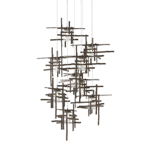 Hubbardton Forge - Canada 131107-SKT-LONG-05-II0728 - Tura 9-Light Seeded Glass Pendant