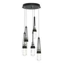 Hubbardton Forge - Canada 131120-SKT-LONG-10-YJ0434 - Link 5-Light Blown Glass Pendant