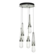 Hubbardton Forge - Canada 131120-SKT-STND-85-YG0434 - Link 5-Light Blown Glass Pendant