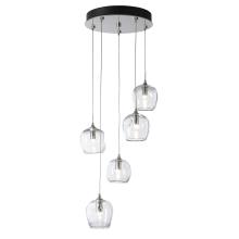 Hubbardton Forge - Canada 131123-SKT-LONG-02-ZM0709 - Ume 5-Light Pendant