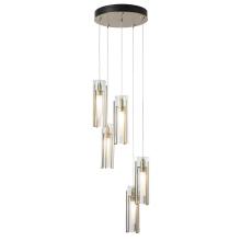 Hubbardton Forge - Canada 131124-SKT-LONG-05-ZM0065 - Exos Glass 5-Light Pendant